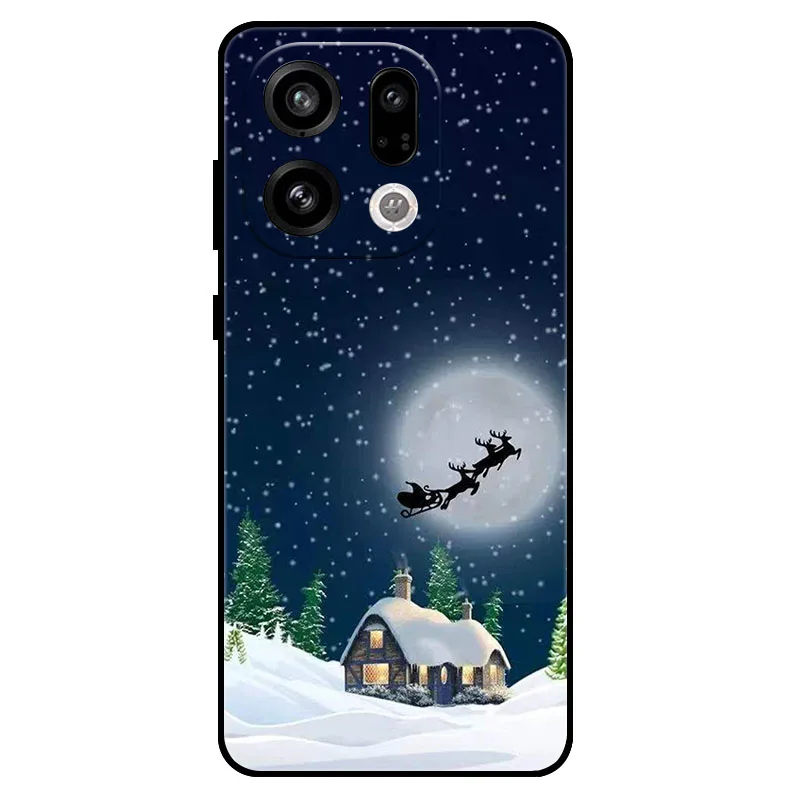 Christmas Edition Shockproof Soft TPU Silicone Phone Case