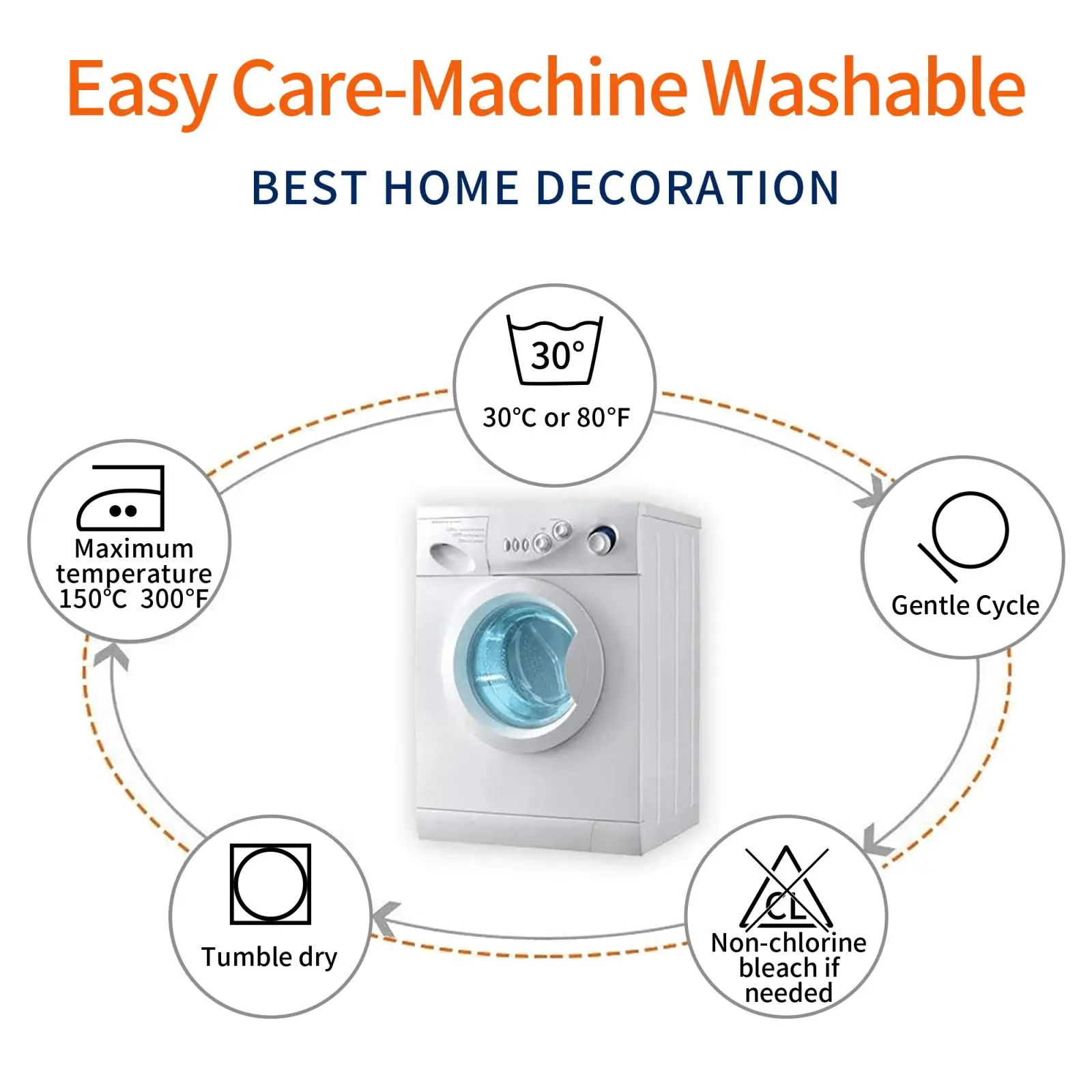 Moroccan Retro Ethnic Pillow Covers – 50x50cm Customizable 6