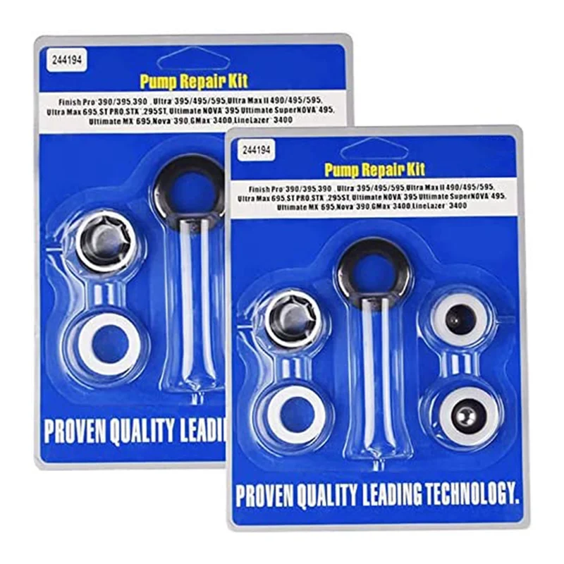 244194 Pump Repair Kit For AIRLESS Paint Sprayer 295 390 395 490 495 595 3400 (1 - View #11