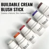 Cheek Blusher Cream 6 color blush makeup Lasting smooth Rouge Blush Stick Waterproof blush Stick Matte Contour Makeup 6