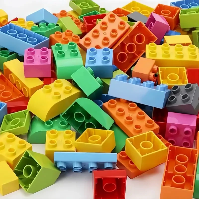 Kids DIY Building Blocks Set Toys Urban Classic Building Blocks Assembled Educational Toys for Boys Girls Christmas Gift 200Pcs - 2