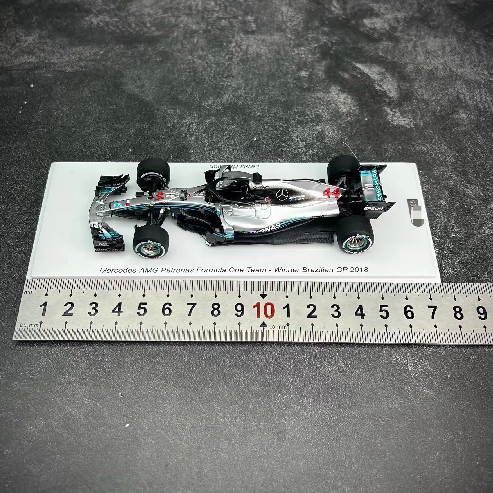 1:43 Mercedes F1 W09 Hamilton Brazil Championship 44# Special