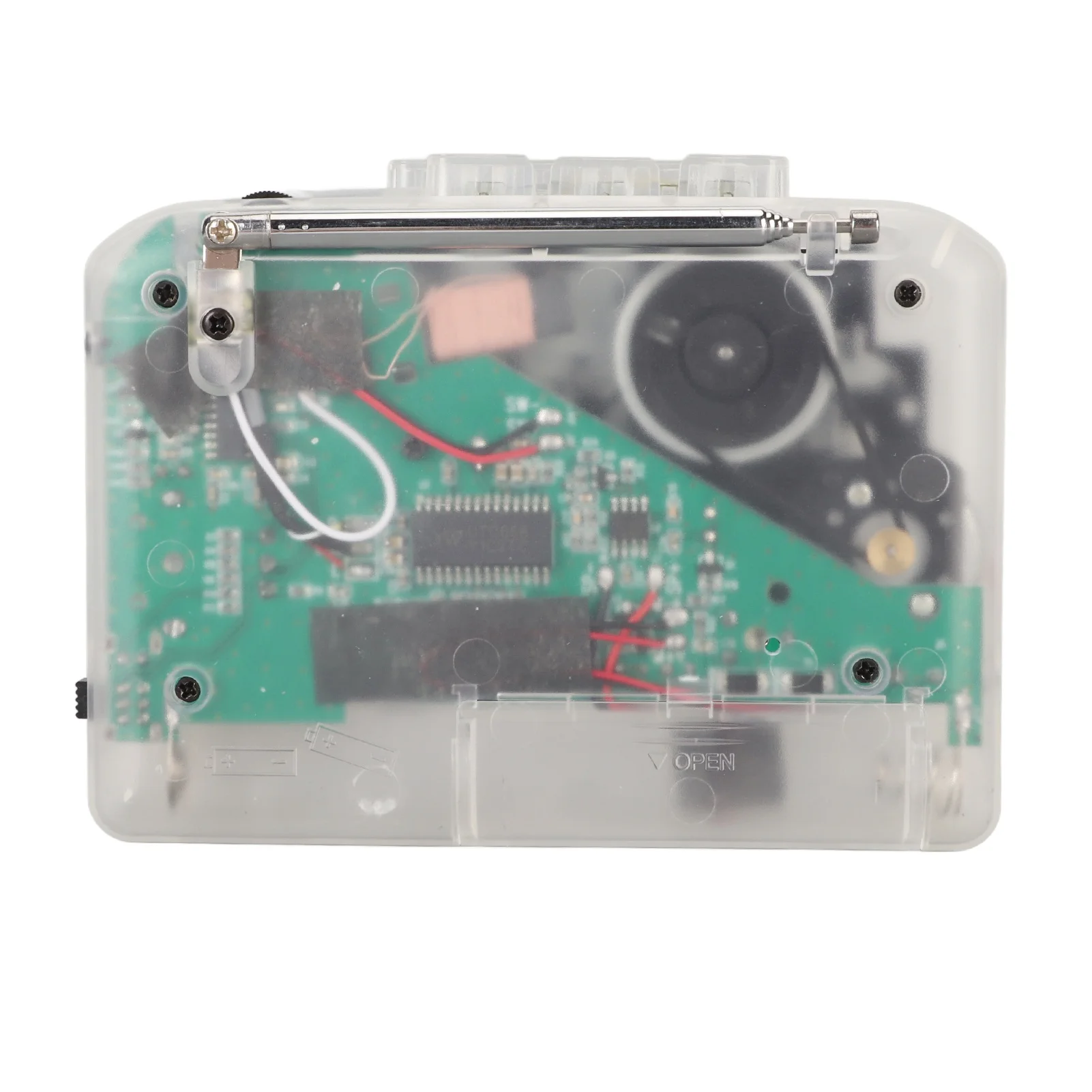 Stereo Cassette Tape Player Support FM AM Radio 3.5mm Jack Speaker Portable for Music