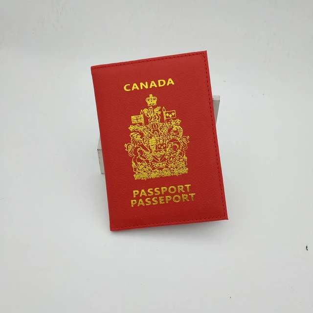 Travel accessories Canadian Passport Cover Protector Pu Leather covers for  Passport Drop Shipping