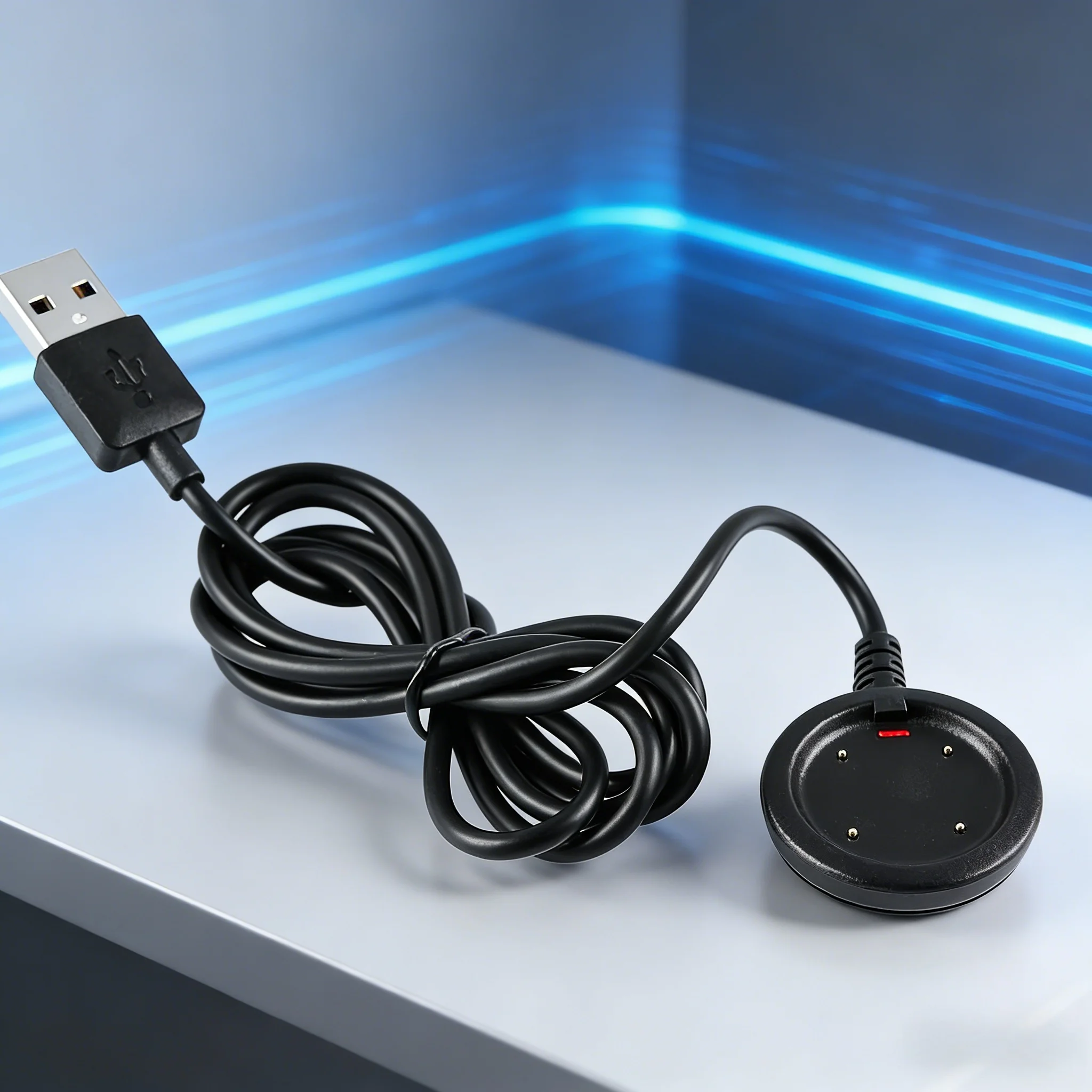 폴라 반티지 V2 / M2 / V / M, 그릿 X, 아이그나이트 스마트워치 USB 충전 및 데이터 케이블, 1M 교체용 충전기
