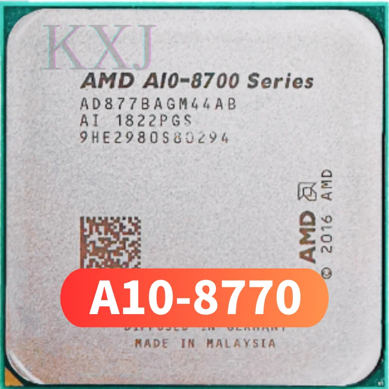 

AMD A10-Series PRO A10-8770 A10 8770 3,5 GHz б/у четырехъядерный процессор AD877BAGM44AB разъем AM4