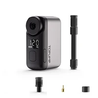 משאבת חשמלית ניידת TOPUMP TB2 PRO Mini עבור אופניים אלחוטיים לניפוח צמיגים 120PSI מקסימום 450mAh סוללה עם טעינה מהירה במסך 1