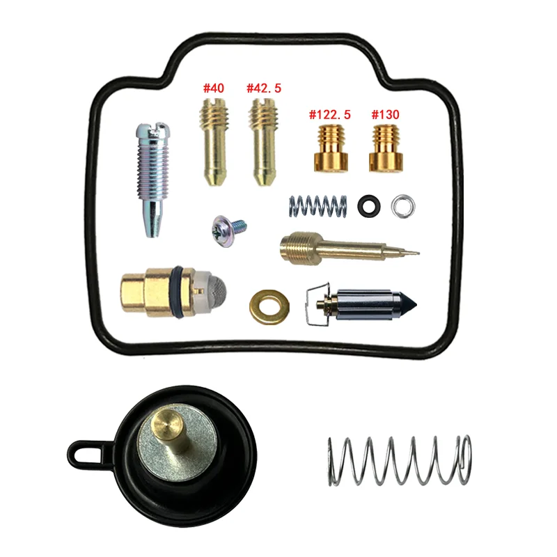 

Yamaha XT225 4BE Carburetor Repair Kit XT 225 Carb Rebuild