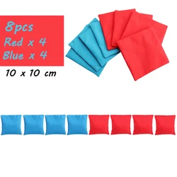 Cornhole Bean Bag Set - Outdoor Game Accessories, Corn-Filled Cloth Bags (10x10cm) (BZS00546 8pcs)