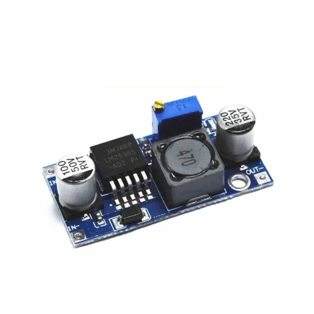 LM2596S-ADJ 3-40V DC-DC 조정 가능한 스텝다운 전압 조정기 전원 공급 장치 모듈 보드 3A 벅 컨버터 LM2596s LM2596