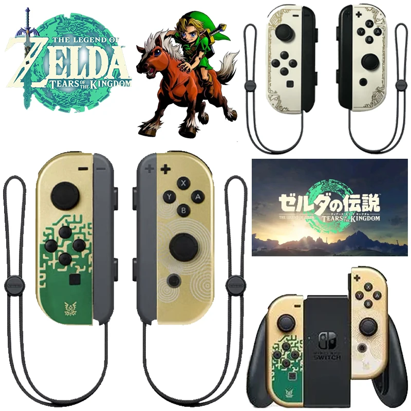 Zelda Tears Of The Kingdom Joypad Joy Pad Joypad Per Nintendo Switch L/R Controller Wireless Con Wake-Up Bluetooth Gamepad Gift
