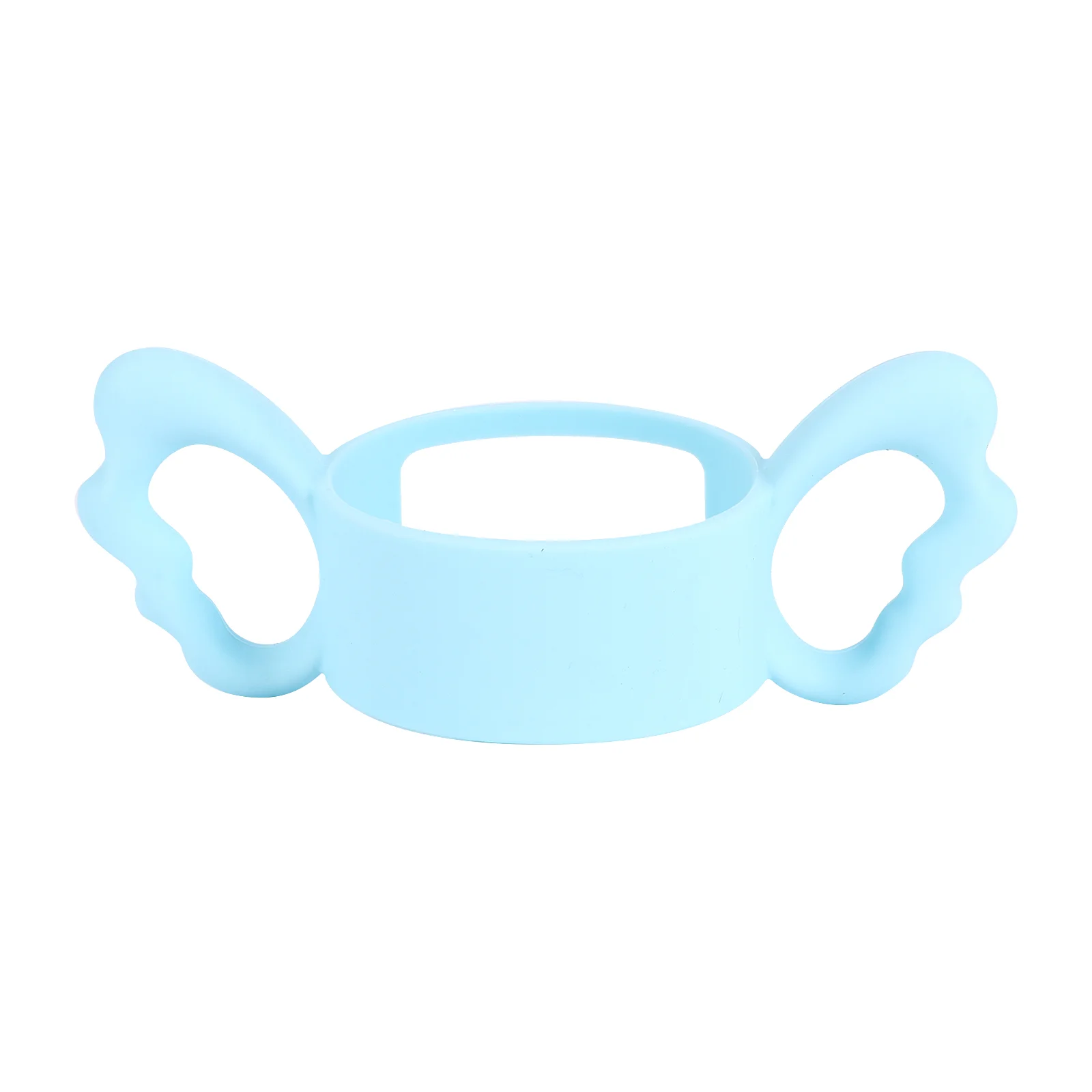 

Hands Free Bottle Holder Baby Handle Nursing Grip Milk Feeder Silicone Feeding Toddler