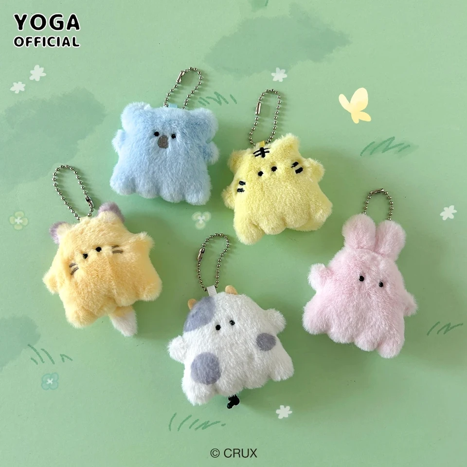 Original Youyou Family Party Carnival Plush Refrigerator Magnet