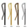 New Simple Metal Money Clip Bifold Spring Clamp Unique Design Bar Wallet Replace Parts Cash Holder Portable Wallet Durable Clips 6