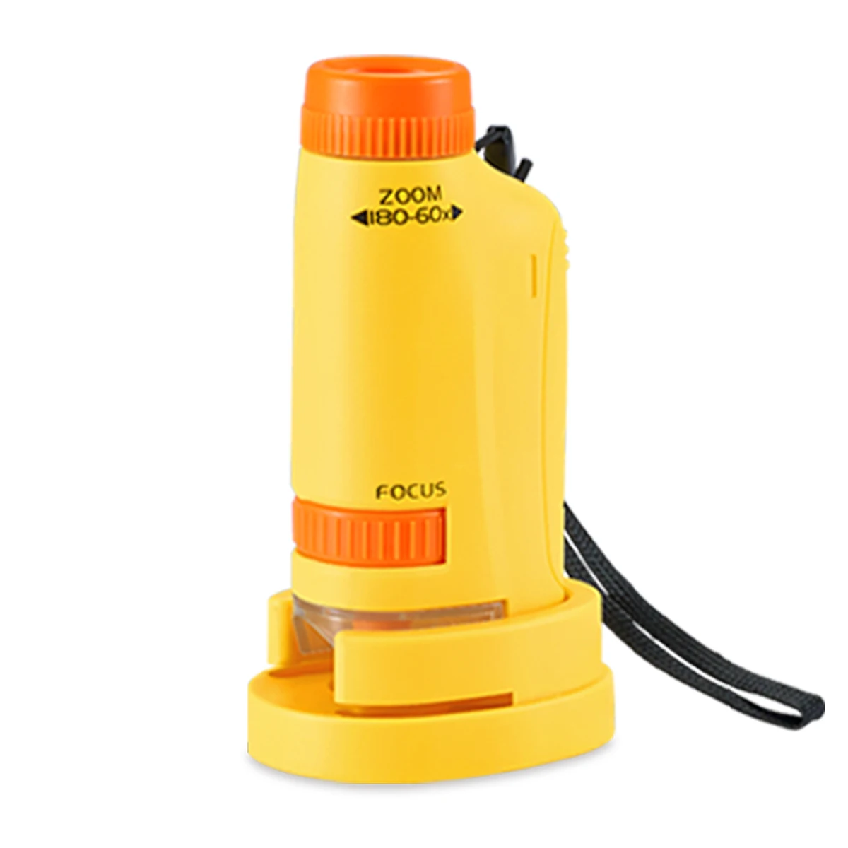 thumbnail image 1 of Microscopio de bolsillo para niños, mini microscopio portátil para ciencia, STEM y juguete con luz LED y muestra, microscopio para pequeños científicos, regalos para niños, 1 of 5
