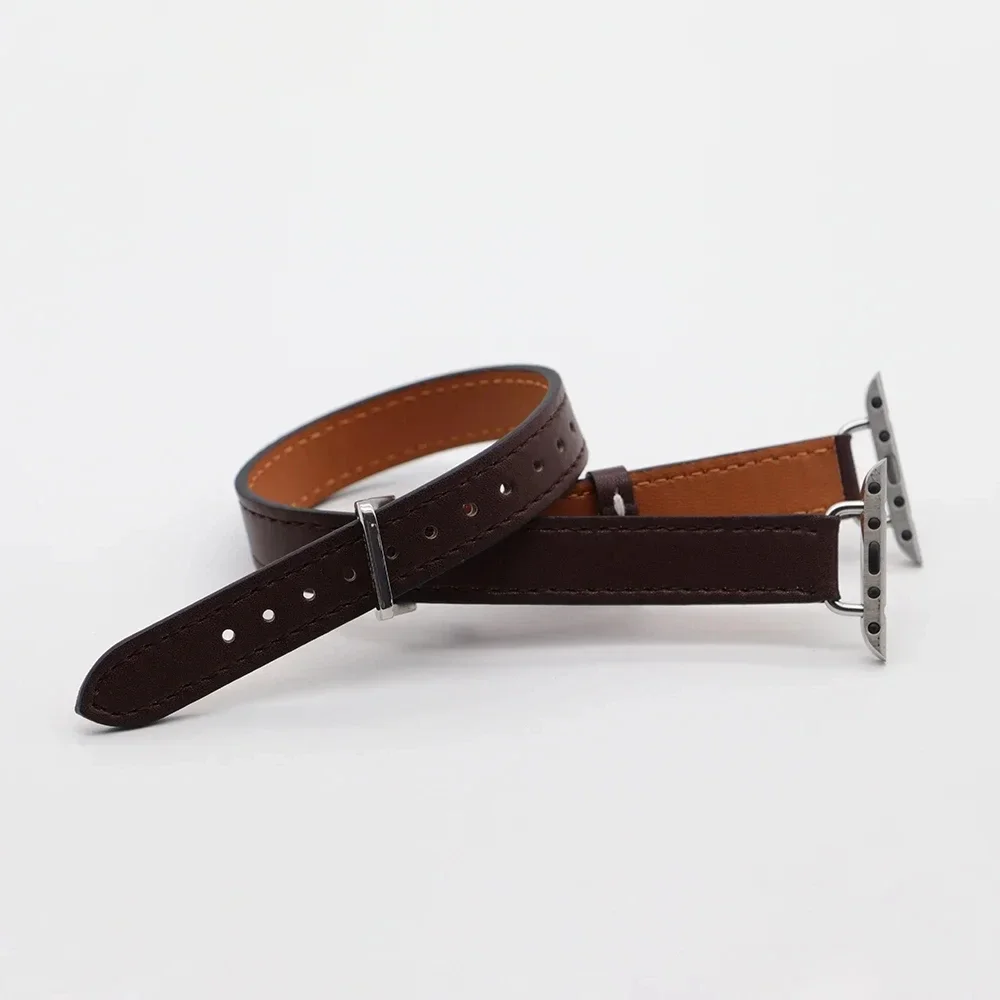 ل سوار ساعة أبل 40 مللي متر 41 مللي متر جولة مزدوج...