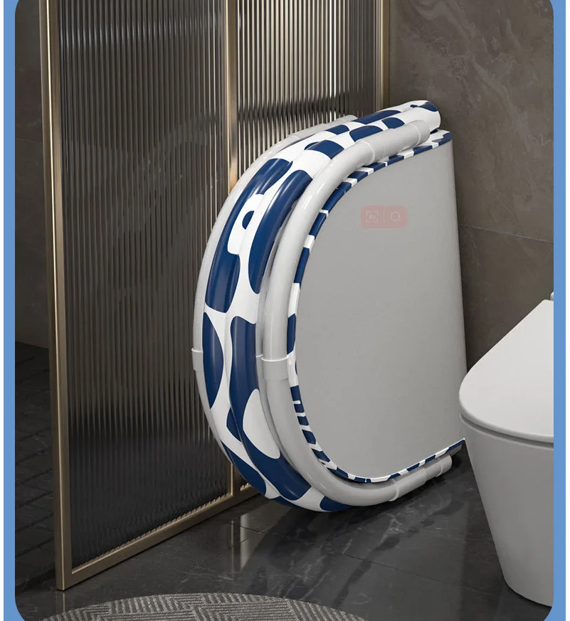 Portable Folding Bathing Bucket for Adults One Button Foldable Free of Installation Adult Full Body Household Large Size Bathtub