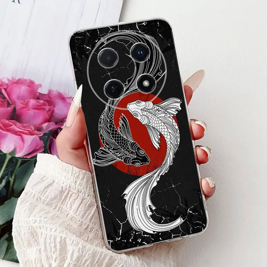 Cute Cartoon Cat Marble Soft Silicone Case - 2025 Edition
