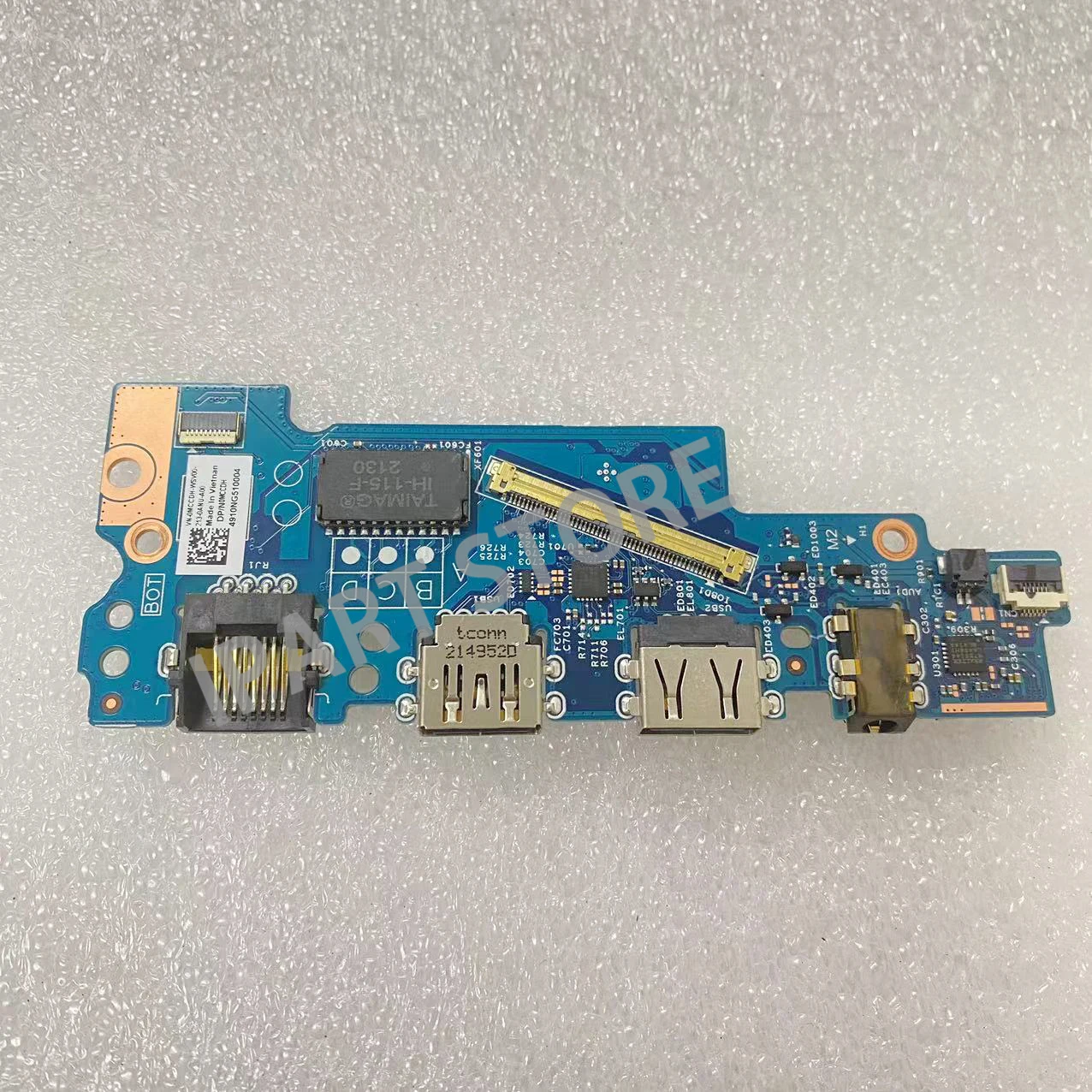 Usb Audio Ethernet io Board 2035131 para Dell Latitude 3520 E3520 Botão de Energia Cn0mccdh 0mccdh Mccdh 100 Testado - Imagem 3