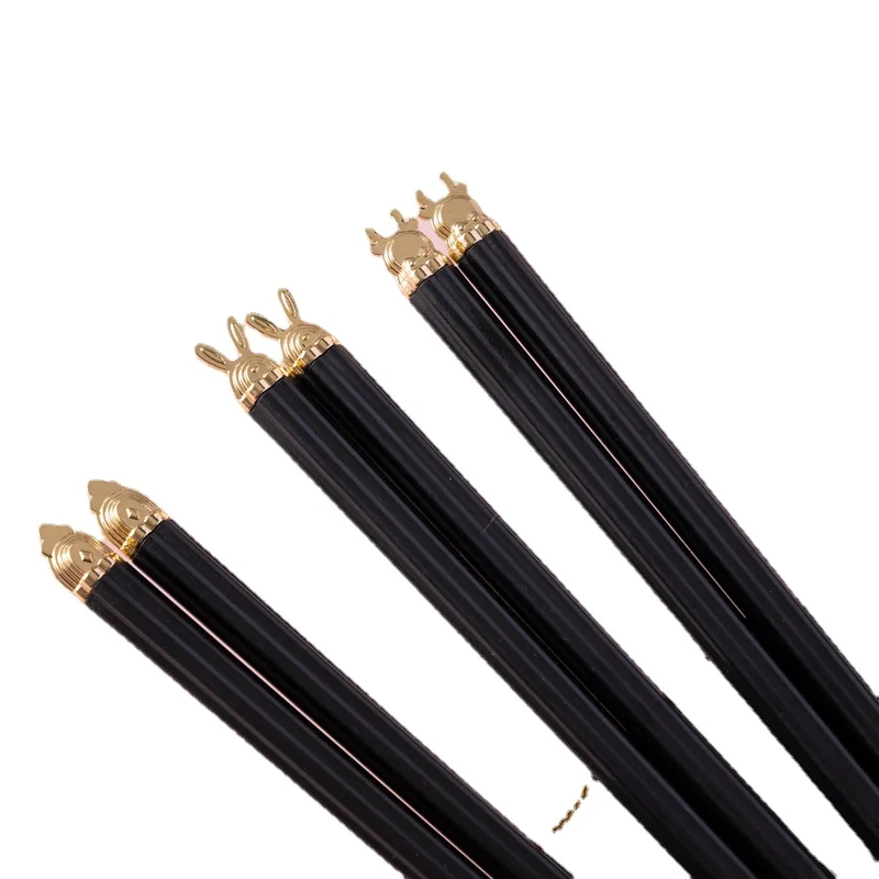 

Affordable Luxury Style Twelve Zodiac Alloy Chopsticks One Person Chopsticks Household Good-looking Chinese Anti-Mildew