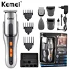 Kemei KM-680A All-in-One Men's Groom Set Nose Ear Clipper Kit Beard Knife Nose Epilator Sideburn Shaver Body Hair Shaver 1