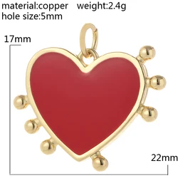 Charming Evil Eye Heart Necklace with Gold Star Accent and Stainless Steel Chain (AC210224G3)