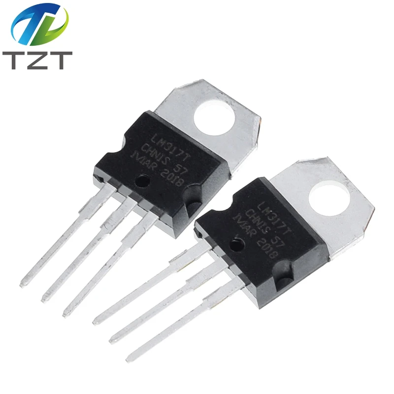 LM317T LM317 Voltage Regulator IC 1.2V to 37V 1.5A 10pcs voltage regulator module power chip ic