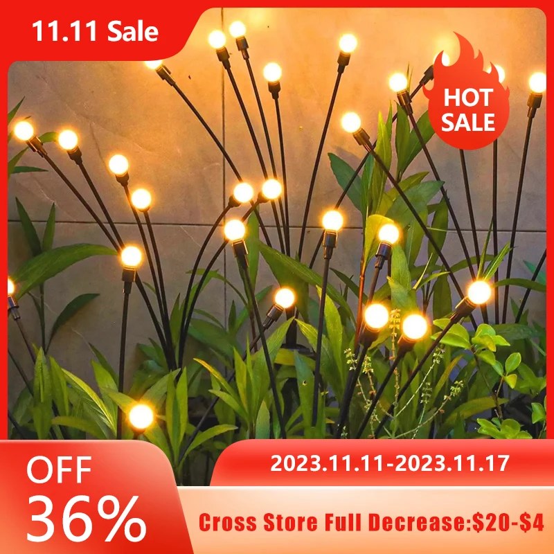 

LED Solar Light 6LED/10LED Garden Decor Firework Lamp Firefly Outdoor IP65 Waterproof Lights Camping Garden Decoration