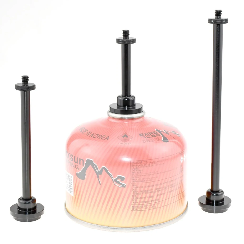 Outdoor Camping Light Stand 1/4-20 Screw Lantern Bracket Aluminum Alloy Multifunctional Camp Desktop Lights Holder Extended Pole
