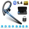 Wireless Bluetooth 5.4 Headset Ear-hook Single Ear Driving Headphone With Dual-Mic CVC8.0 Noise Cancelling Handsfree Earphones 1