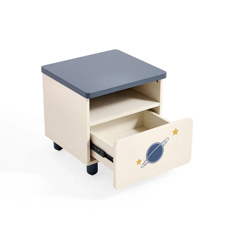 Modern simple small children's bedside table bedroom household small size storage bedside table