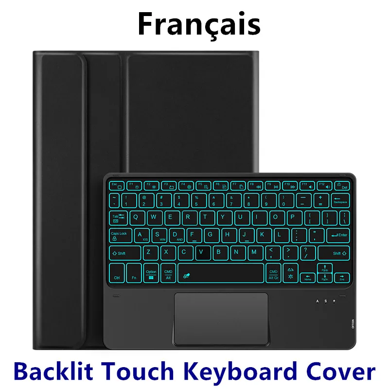 AJIUYU Premium Backlit Keyboard Case with TrackPad