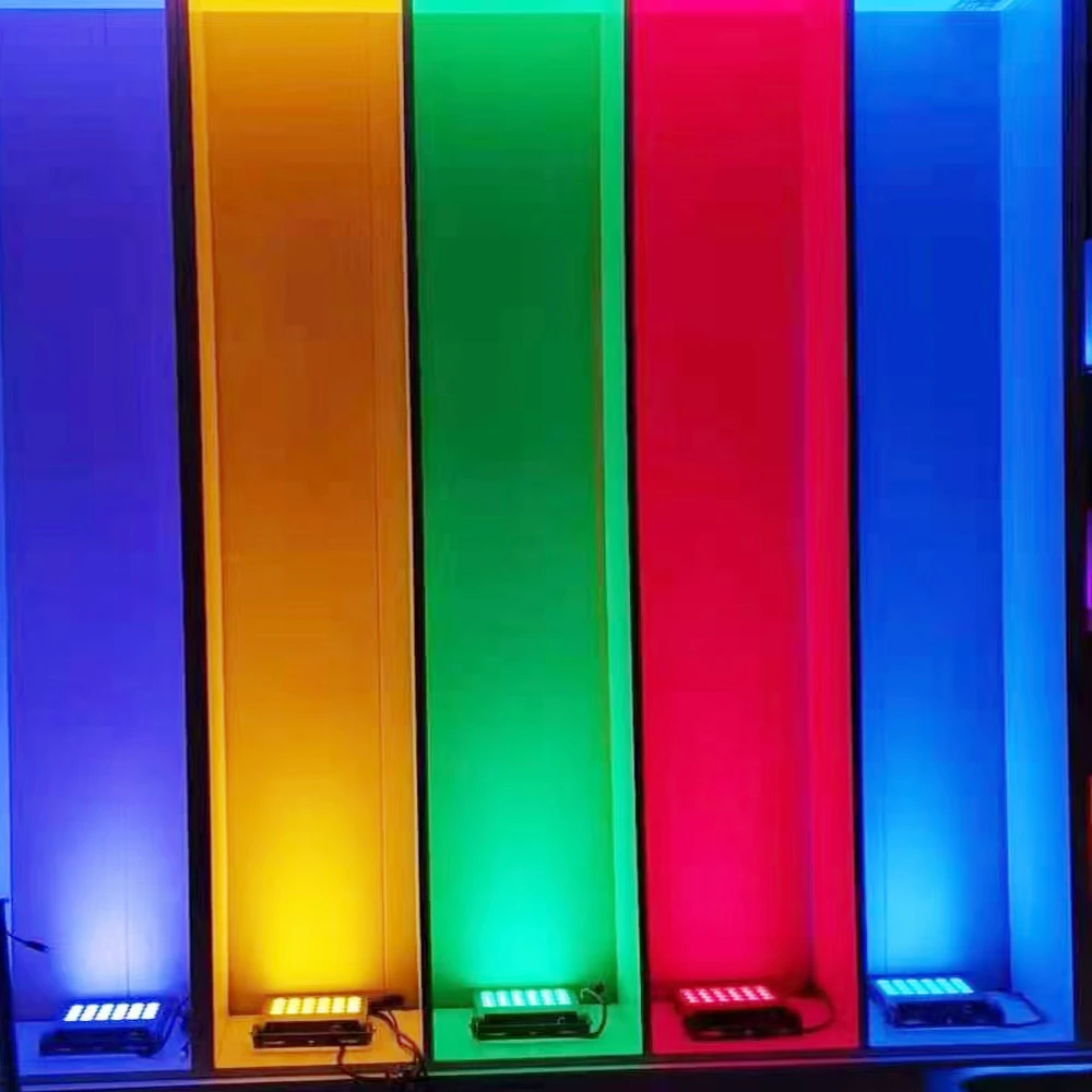 LED 벽 와셔 야외 건물, 고출력 LED 플러드 램프, 벽 와셔 조명, 멋진 외관, 12W, 24W, 18W, 36W, 48W ...