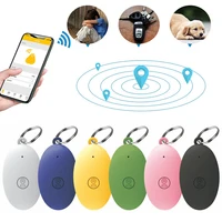 Mini Fashion Smart Dog Cat Pet Bluetooth 5.0 GPS Tracker Anti Lost Alarm Tag Wireless Child Bag Wallet Finder Rugby Type Locator 1