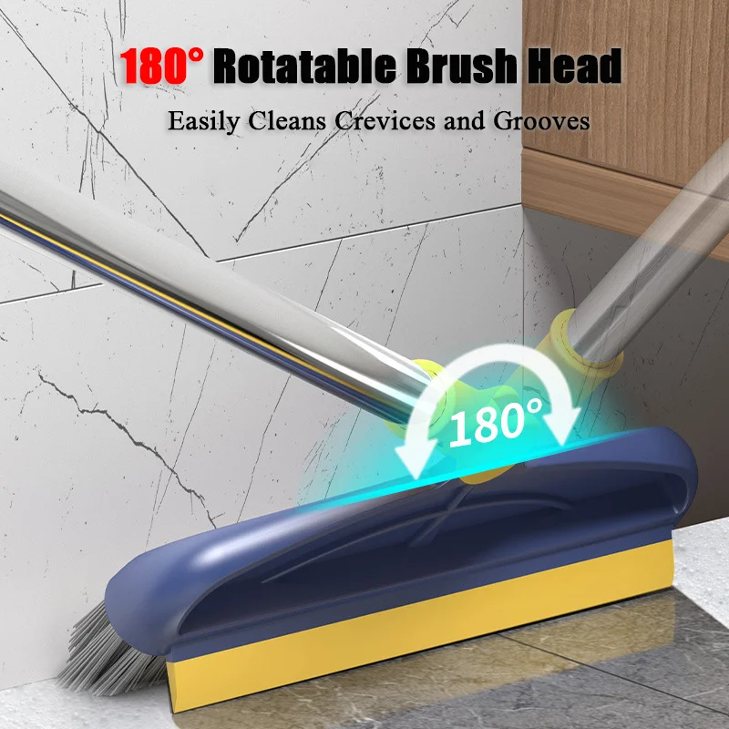 Scrub Brush Long Handle Floor  Rotating Brush Cleaning Floor - 2 1 Floor  Brush Scrub - Aliexpress