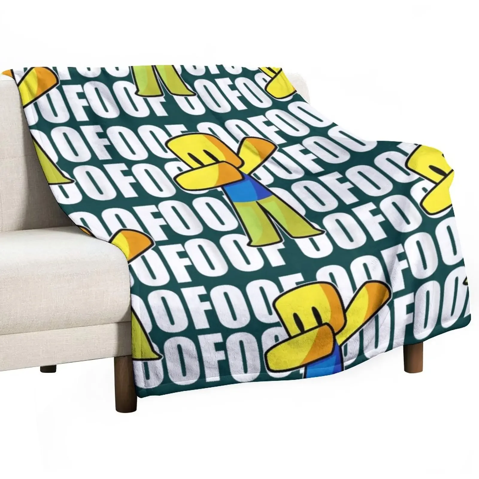 

OOF Meme Dabbing Dab Gift Hand Drawn Noob Throw Blanket Blankets Sofas Of Decoration Flannels Blankets