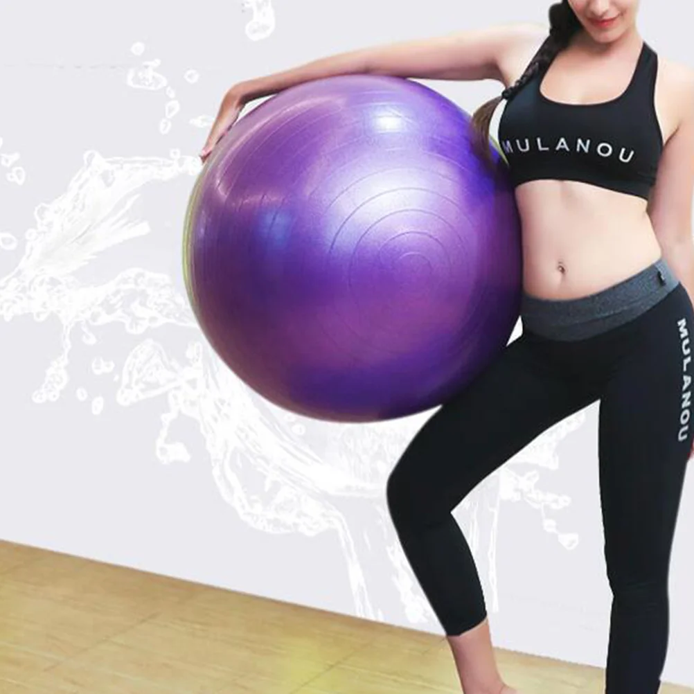 

85 Cm Balancing Stability Training Tool Anti-burst Yoga Ball Sports PVC Exercise Thicken Pilates Balancer Exercising Work out