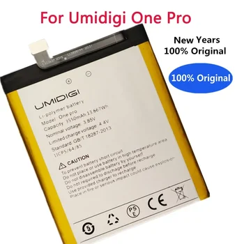 New 3550mAh Original Replacement Battery For Umi Umidigi One Pro OnePro Smart Phone Bateria Hight capacity Battery Batteries