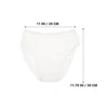 10 Pcs Men's Disposable Underpants Incontinence Man Pads Urinary for Brief Maternity Knickers Panties Travel Boy 6