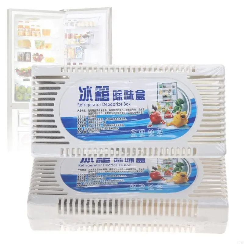 85WF 2 Box Refrigerator Air Purifier Bamboo Charcoal Activated Carbon Box Odour Absor