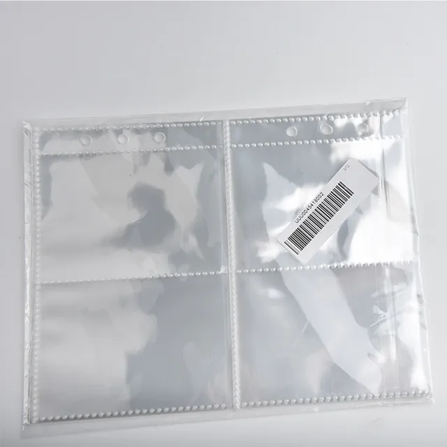 10Db A5 Binder Hüvelyek 1P 2P 4P Fotóalbum Újratöltés Belső Hüvelykártyák Átlátszó Fotocard Zsebek Mini Név Kártya - Image 2