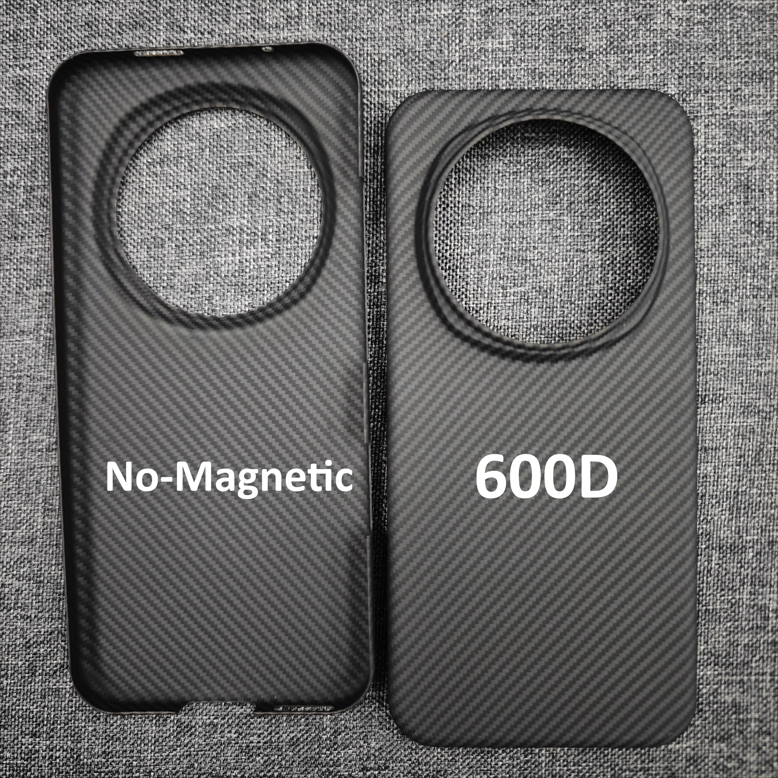 Ultra-Thin Magnetic Aramid Carbon Fiber Phone Case with MagSafe Compatibility