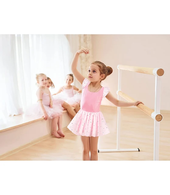 Costume Danza Bambino Body Danza Classica Per Bambine Con Gonna