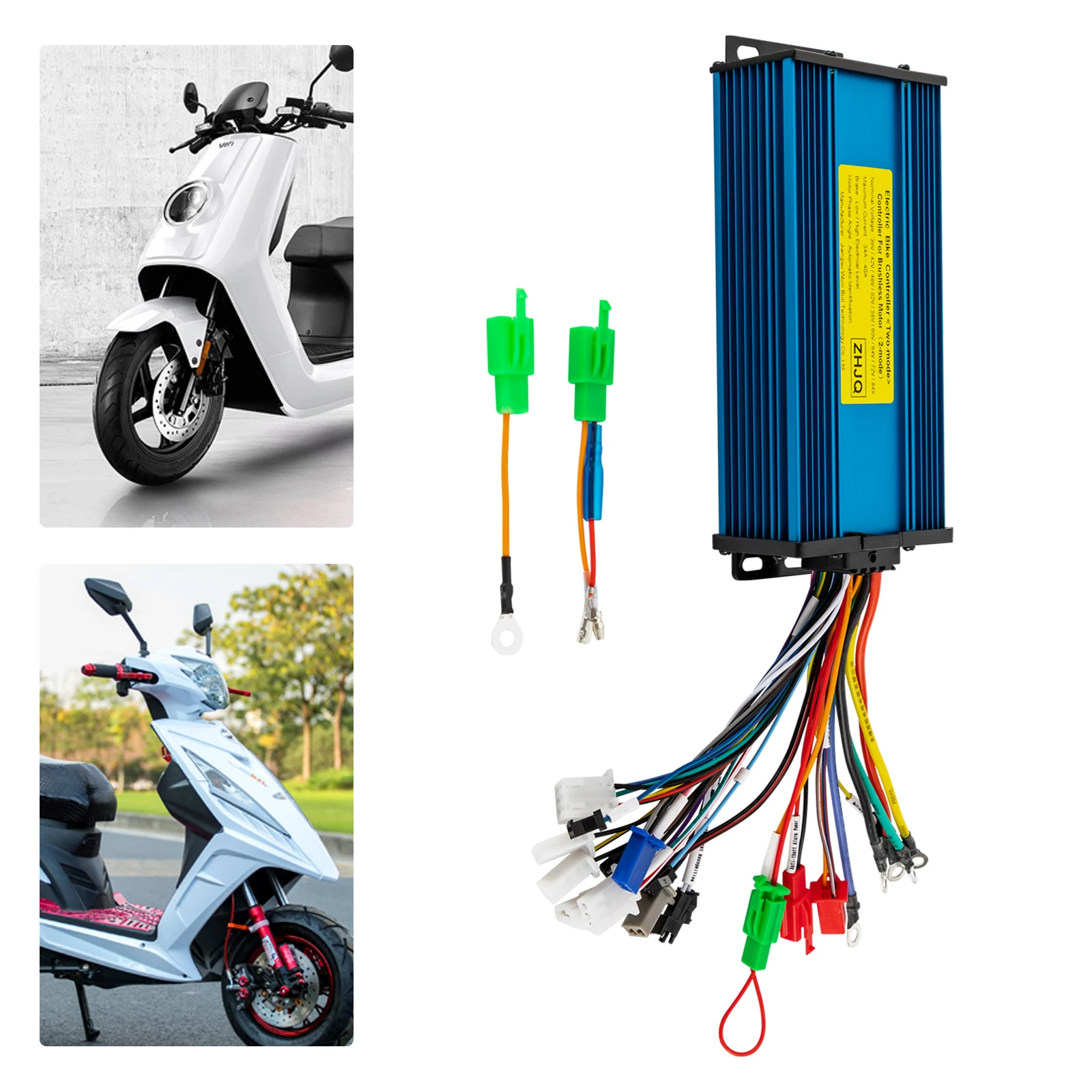 Controller Brushless Motore 48V/60V/64V/72V Per Motore Brushless Bicicletta Elettrica Scooter Elettrico 800-1500W
