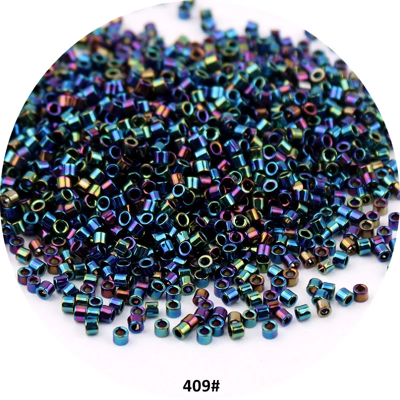 11/0 1.6mm Metallic Glass Beads Antique Bronze Uniform Spacer Seedbeads Charm for Bracelet Jewelry Making 1000pcs glass beads