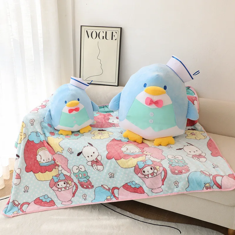 

35/50cm TuxedoSam Plush Doll Kawaii Sanrio Penguin Toy Cartoon Lovely Soft Plushies Pillow Xmas Gifts Girl Child Decoration