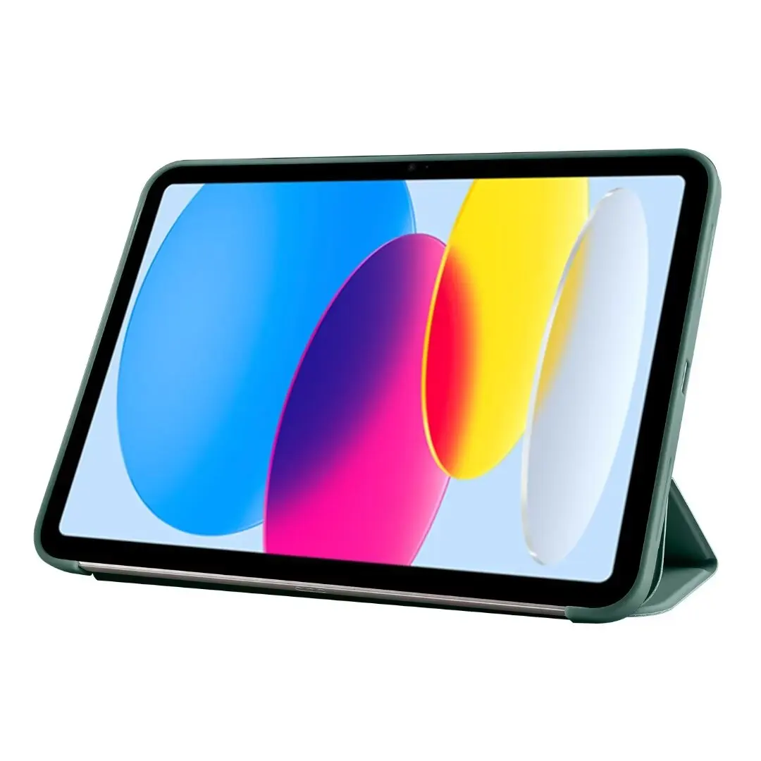 Versatile Folding Stand Tablet Case with Soft Silicone Back