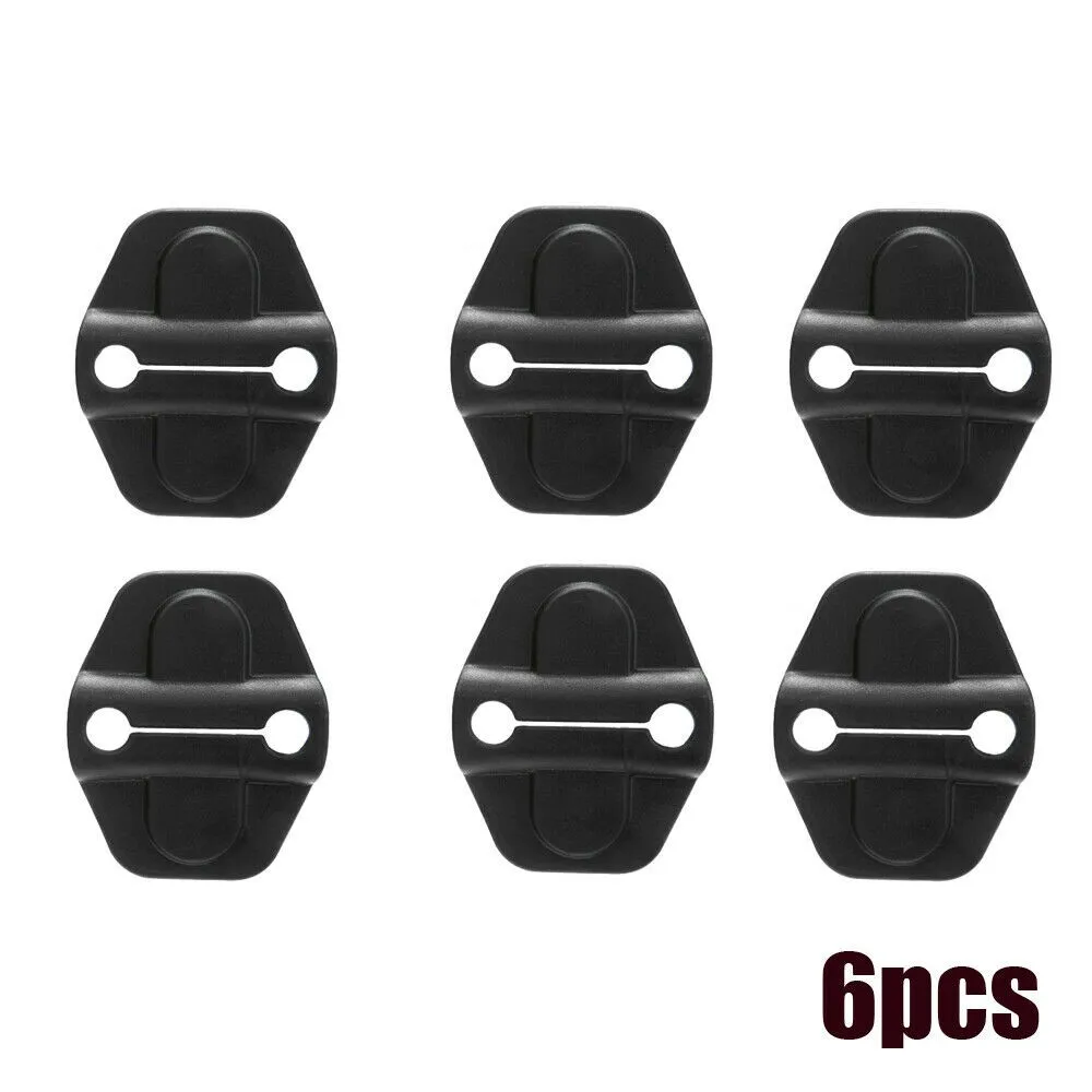 ABS Car Door Lock Protector Cover 6pcs For Jeep Wrangler JL Gladiator JT-Door Lock Cover Tools Auto Accessories