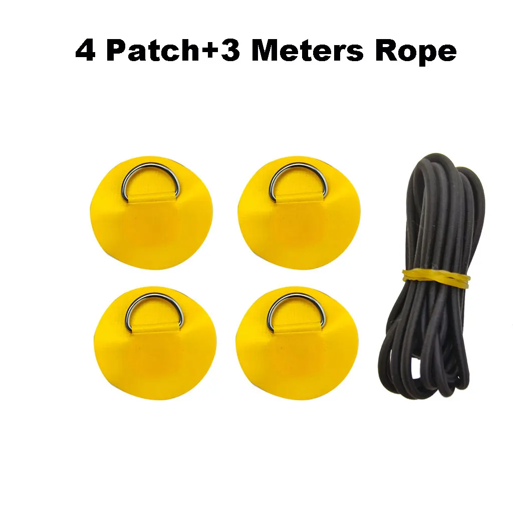 Versatile 6.5CM D-Ring PVC Patch for Watercraft and Outdoor Gear
