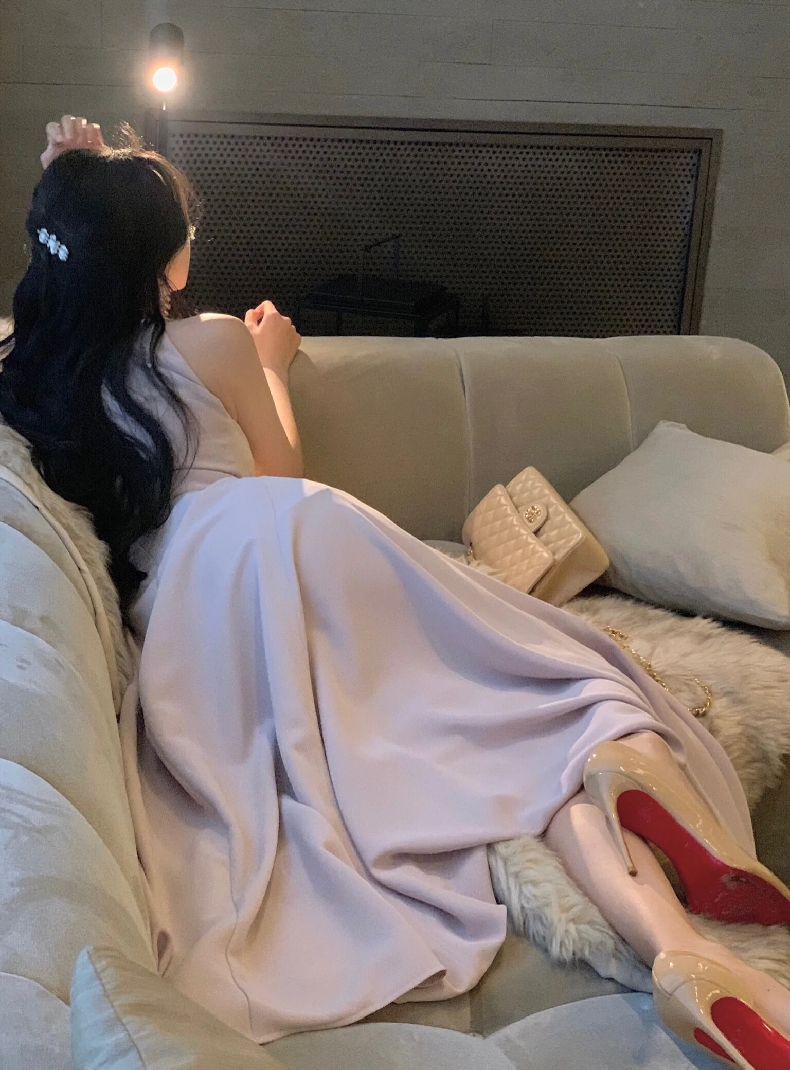 France Vintage Evening Party Long Dresses for Women Solid Sleeveless A-line Princess Wedding Prom Robe New Spring Vestido Mujer